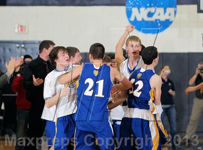 Thumbnail 2 in Johnsonburg vs Lincoln Park Performing Arts (PIAA A Semifinal) photogallery.