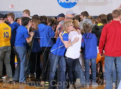 Thumbnail 2 in Johnsonburg vs Lincoln Park Performing Arts (PIAA A Semifinal) photogallery.