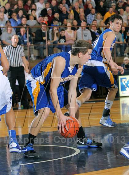 Thumbnail 1 in Johnsonburg vs Lincoln Park Performing Arts (PIAA A Semifinal) photogallery.