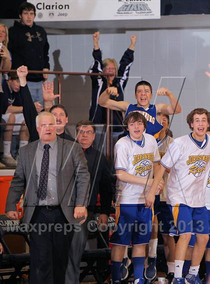 Thumbnail 1 in Johnsonburg vs Lincoln Park Performing Arts (PIAA A Semifinal) photogallery.