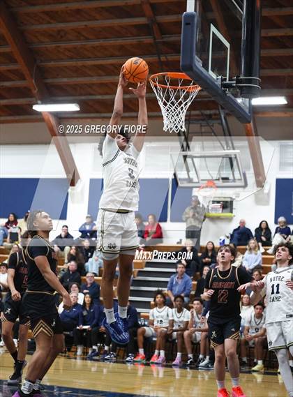 Thumbnail 1 in  Bishop Alemany @ Notre Dame (SO) photogallery.