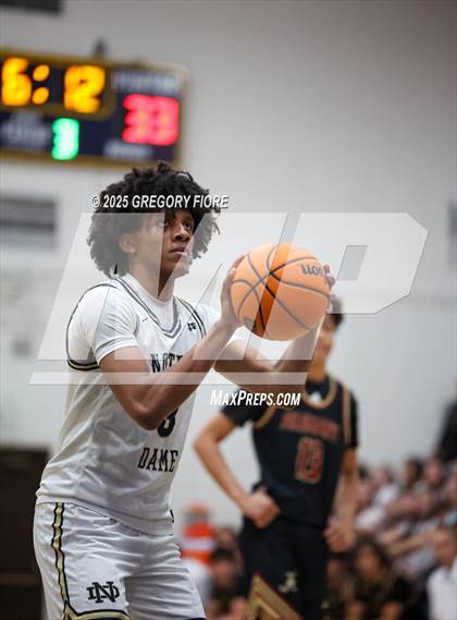 Thumbnail 1 in  Bishop Alemany @ Notre Dame (SO) photogallery.