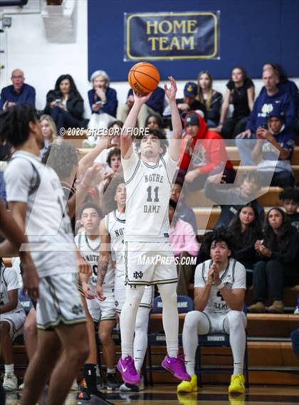 Thumbnail 2 in  Bishop Alemany @ Notre Dame (SO) photogallery.