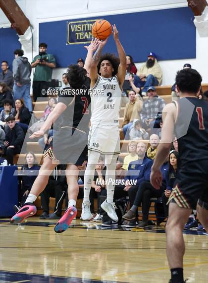 Thumbnail 2 in  Bishop Alemany @ Notre Dame (SO) photogallery.