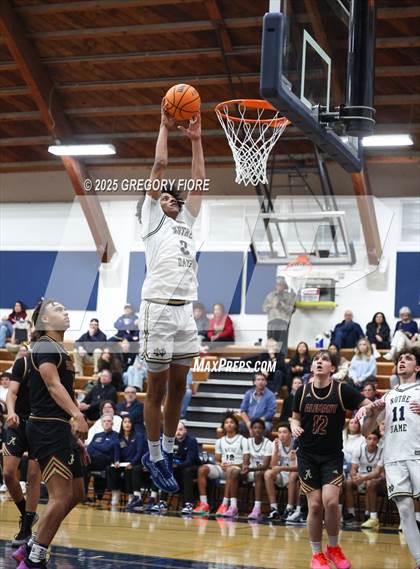 Thumbnail 3 in  Bishop Alemany @ Notre Dame (SO) photogallery.