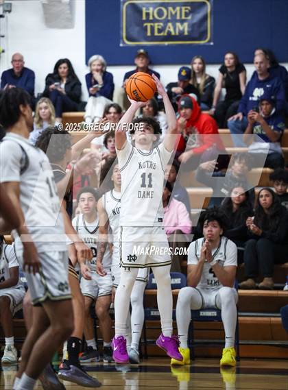 Thumbnail 1 in  Bishop Alemany @ Notre Dame (SO) photogallery.