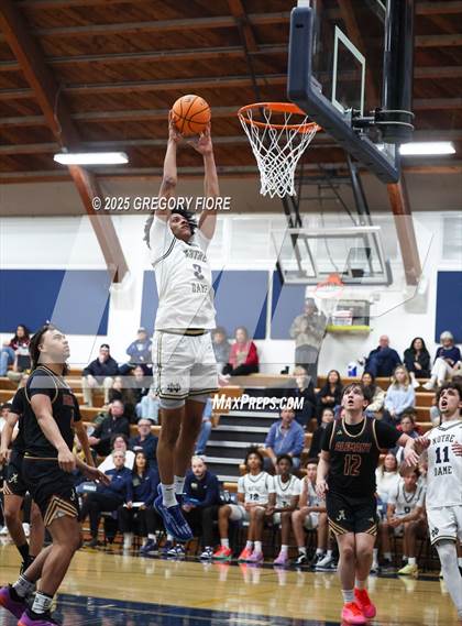 Thumbnail 2 in  Bishop Alemany @ Notre Dame (SO) photogallery.