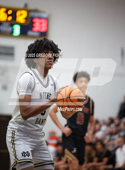 Thumbnail 3 in  Bishop Alemany @ Notre Dame (SO) photogallery.