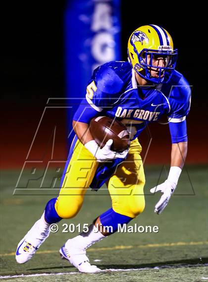 Thumbnail 1 in Clayton Valley Charter vs. Oak Grove (CIF NorCal Regional 1-A Division Final) photogallery.