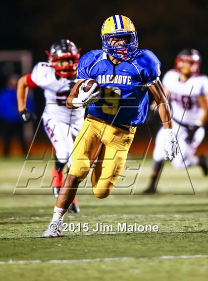 Thumbnail 3 in Clayton Valley Charter vs. Oak Grove (CIF NorCal Regional 1-A Division Final) photogallery.
