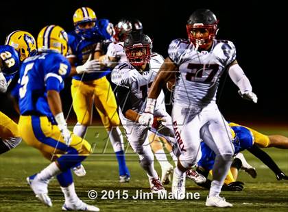 Thumbnail 3 in Clayton Valley Charter vs. Oak Grove (CIF NorCal Regional 1-A Division Final) photogallery.
