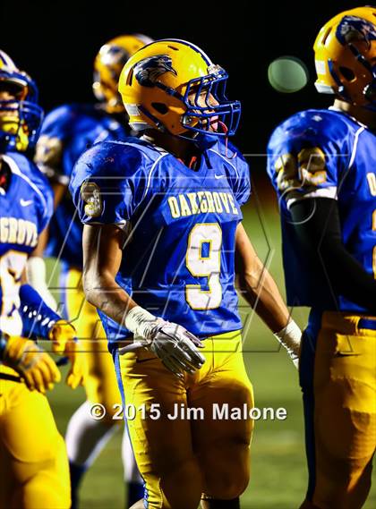Thumbnail 2 in Clayton Valley Charter vs. Oak Grove (CIF NorCal Regional 1-A Division Final) photogallery.