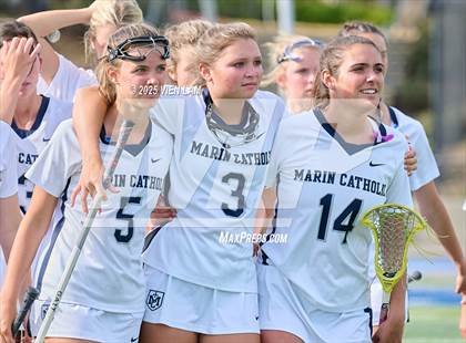 Thumbnail 2 in Marin Catholic vs. Terra Linda photogallery.