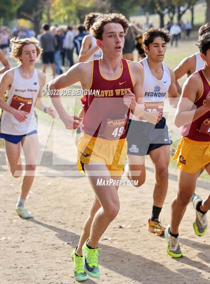 Thumbnail 3 in CIF Central Section Cross Country Championships (Boys D1 Race) photogallery.