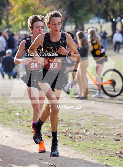 Thumbnail 2 in CIF Central Section Cross Country Championships (Boys D1 Race) photogallery.