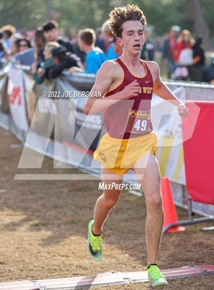 Thumbnail 1 in CIF Central Section Cross Country Championships (Boys D1 Race) photogallery.
