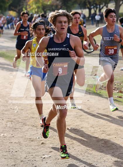 Thumbnail 3 in CIF Central Section Cross Country Championships (Boys D1 Race) photogallery.