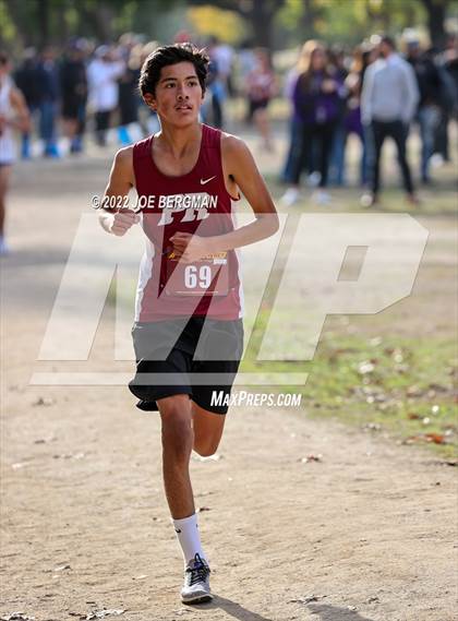 Thumbnail 2 in CIF Central Section Cross Country Championships (Boys D1 Race) photogallery.