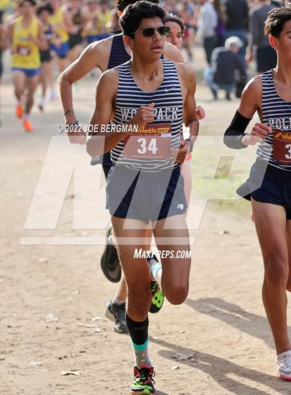 Thumbnail 3 in CIF Central Section Cross Country Championships (Boys D1 Race) photogallery.