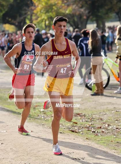 Thumbnail 3 in CIF Central Section Cross Country Championships (Boys D1 Race) photogallery.