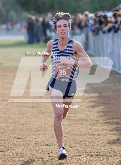 Thumbnail 1 in CIF Central Section Cross Country Championships (Boys D1 Race) photogallery.