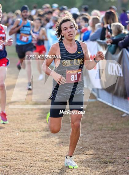 Thumbnail 3 in CIF Central Section Cross Country Championships (Boys D1 Race) photogallery.