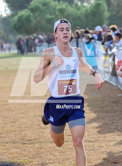 Thumbnail 3 in CIF Central Section Cross Country Championships (Boys D1 Race) photogallery.