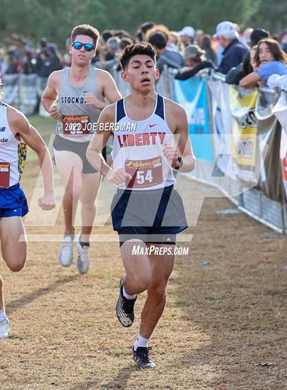 Thumbnail 1 in CIF Central Section Cross Country Championships (Boys D1 Race) photogallery.
