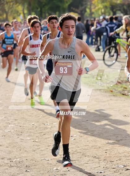 Thumbnail 3 in CIF Central Section Cross Country Championships (Boys D1 Race) photogallery.