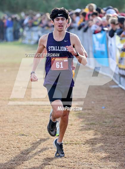Thumbnail 1 in CIF Central Section Cross Country Championships (Boys D1 Race) photogallery.