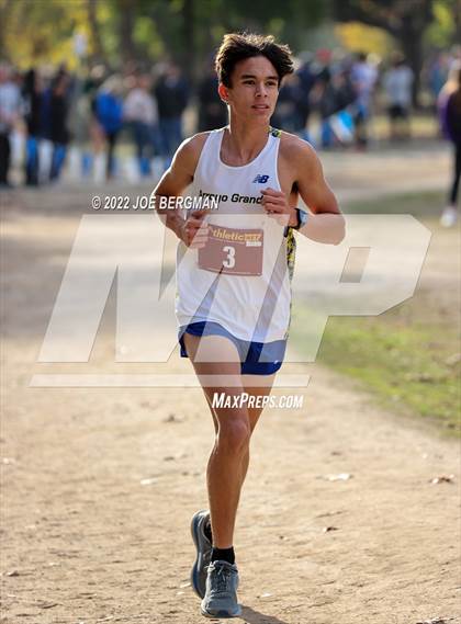 Thumbnail 3 in CIF Central Section Cross Country Championships (Boys D1 Race) photogallery.