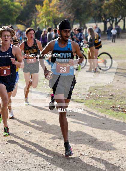 Thumbnail 2 in CIF Central Section Cross Country Championships (Boys D1 Race) photogallery.