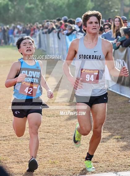 Thumbnail 3 in CIF Central Section Cross Country Championships (Boys D1 Race) photogallery.