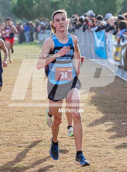 Thumbnail 3 in CIF Central Section Cross Country Championships (Boys D1 Race) photogallery.