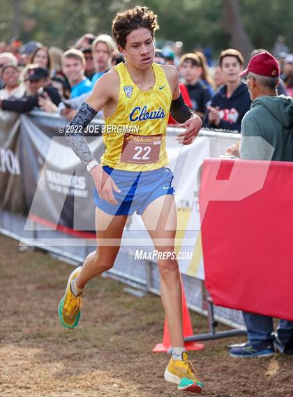 Thumbnail 2 in CIF Central Section Cross Country Championships (Boys D1 Race) photogallery.