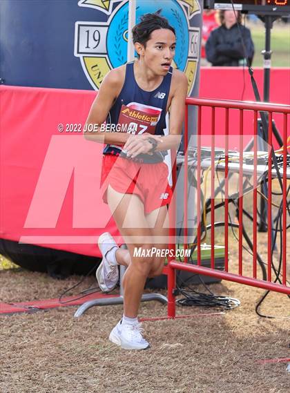 Thumbnail 3 in CIF Central Section Cross Country Championships (Boys D1 Race) photogallery.
