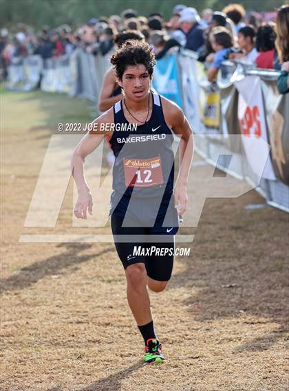Thumbnail 2 in CIF Central Section Cross Country Championships (Boys D1 Race) photogallery.
