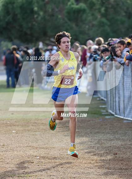 Thumbnail 1 in CIF Central Section Cross Country Championships (Boys D1 Race) photogallery.