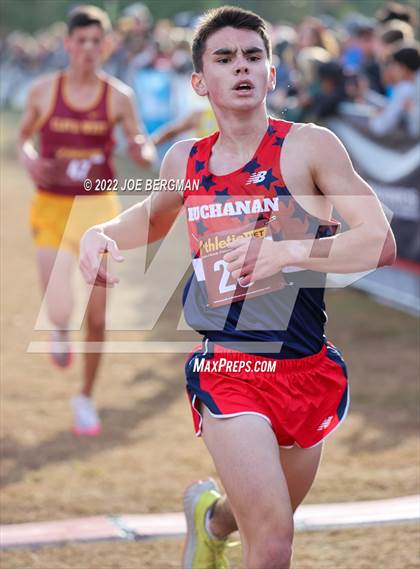 Thumbnail 1 in CIF Central Section Cross Country Championships (Boys D1 Race) photogallery.