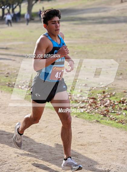 Thumbnail 3 in CIF Central Section Cross Country Championships (Boys D1 Race) photogallery.