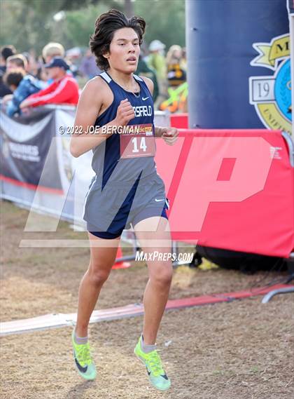 Thumbnail 2 in CIF Central Section Cross Country Championships (Boys D1 Race) photogallery.