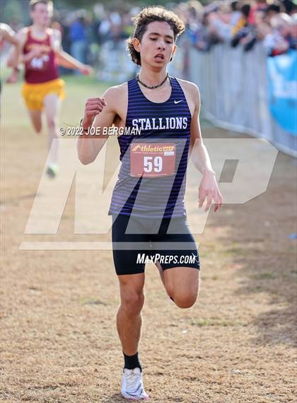 Thumbnail 3 in CIF Central Section Cross Country Championships (Boys D1 Race) photogallery.