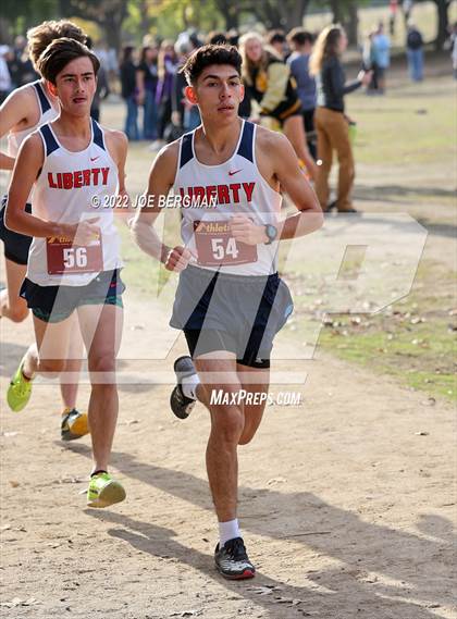 Thumbnail 1 in CIF Central Section Cross Country Championships (Boys D1 Race) photogallery.