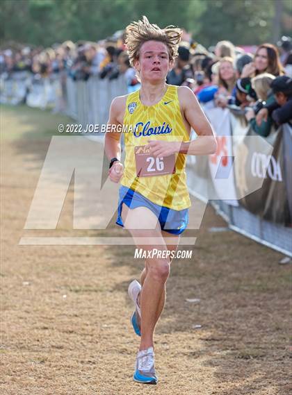 Thumbnail 2 in CIF Central Section Cross Country Championships (Boys D1 Race) photogallery.