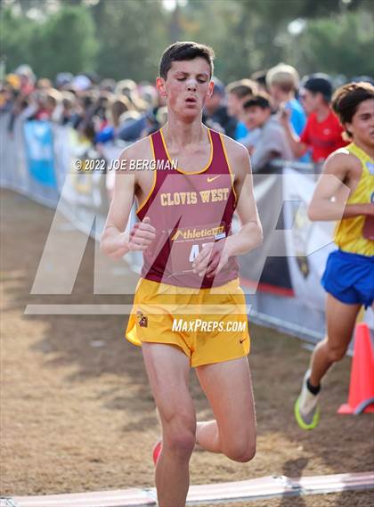 Thumbnail 2 in CIF Central Section Cross Country Championships (Boys D1 Race) photogallery.