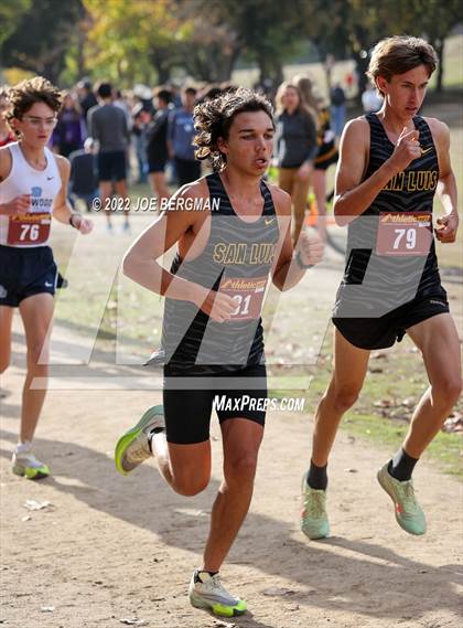 Thumbnail 2 in CIF Central Section Cross Country Championships (Boys D1 Race) photogallery.
