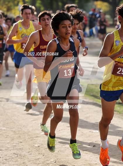 Thumbnail 2 in CIF Central Section Cross Country Championships (Boys D1 Race) photogallery.