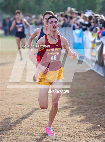 Thumbnail 3 in CIF Central Section Cross Country Championships (Boys D1 Race) photogallery.