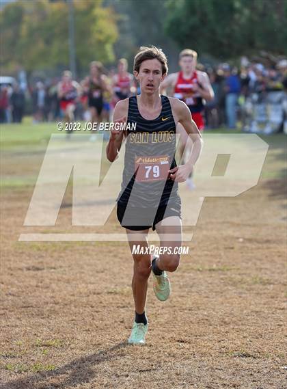 Thumbnail 1 in CIF Central Section Cross Country Championships (Boys D1 Race) photogallery.