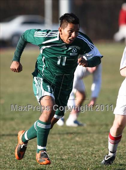 Thumbnail 2 in Brentwood vs Baldwinsville (NYSPHSAA Class AA Final) photogallery.